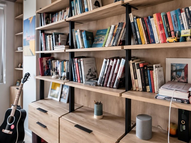 Crea tu rincón de lectura con vitrinas y librerías a medida en A Coruña