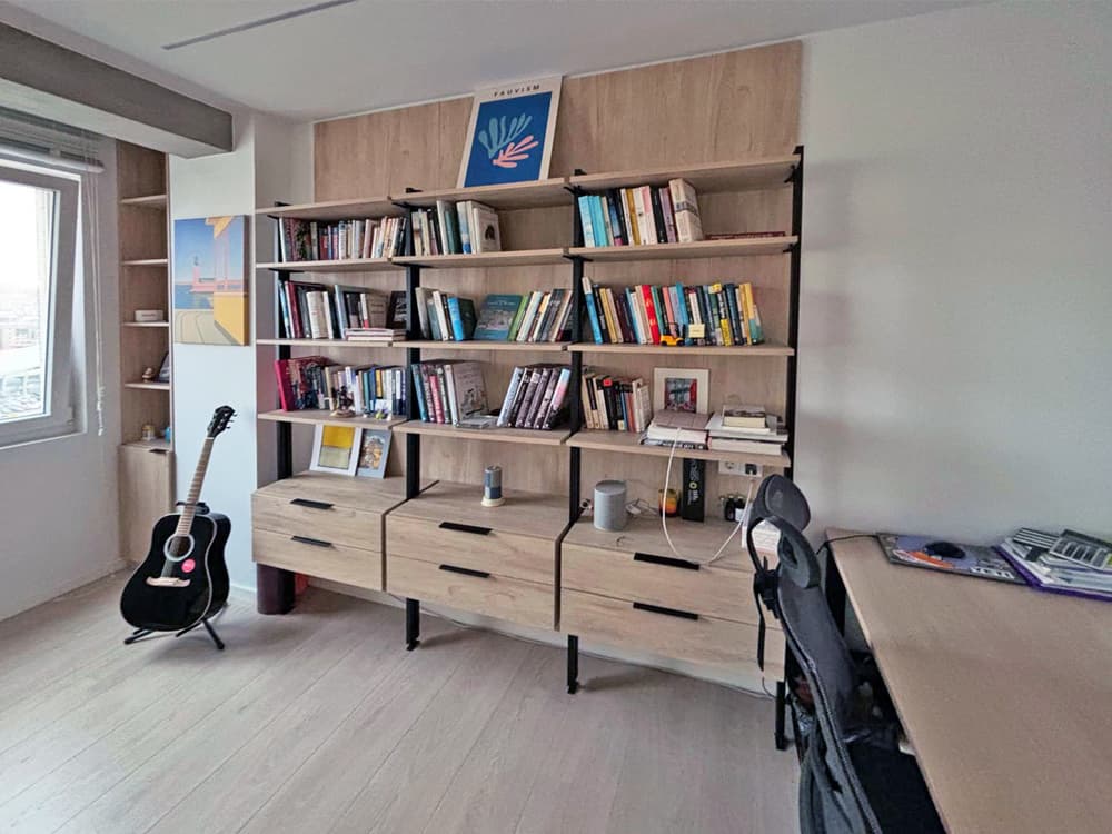 Construimos y diseñamos tus vitrinas o librerías